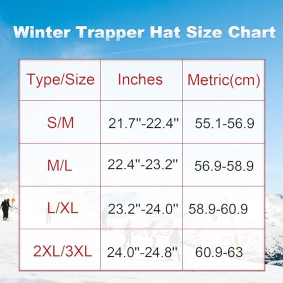 Faux Fur Trapper Hat Unisex Winter Warm Aviator Style Waterproof Windproof main image 5